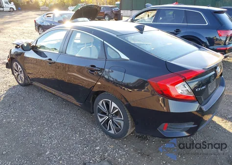 2017 Honda Civic Ex-T из США, поврежденный, VIN 2HGFC1F33HH644058